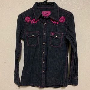 Button up rodeo shirt